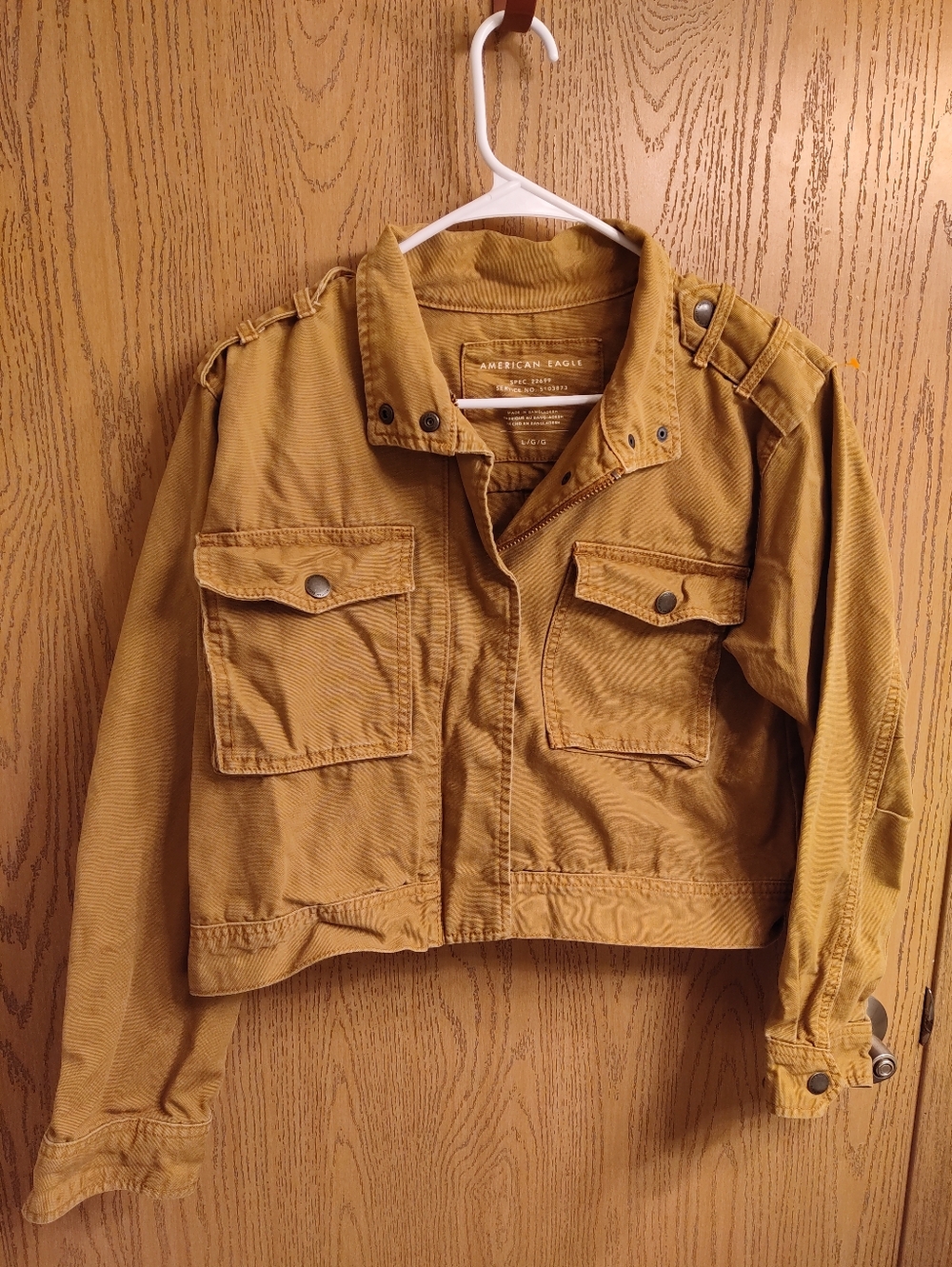 American Eagle Corduroy Jacket - Mustard